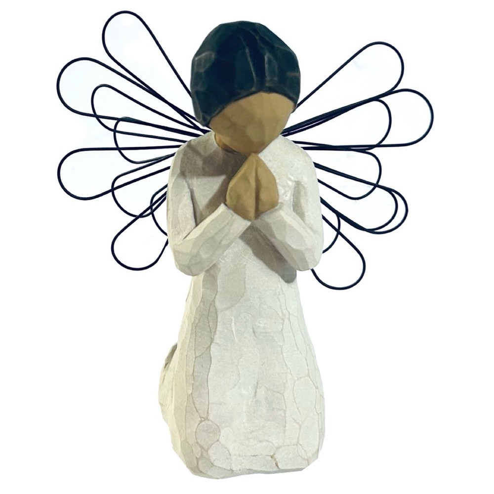 Willow Tree Angels of Prayer Figurine Lady Collectible 5.25”